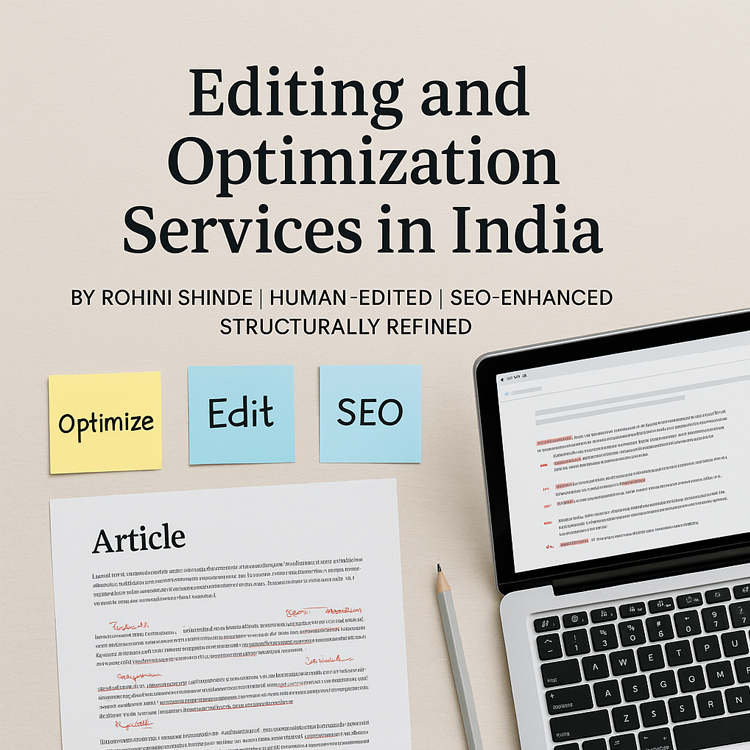 Editing and Optimization Services in India