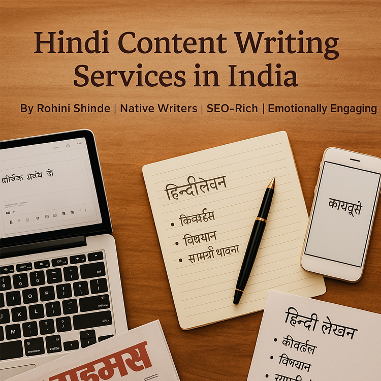 Hindi Content Writing Services in India