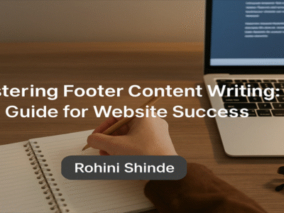 Mastering Footer Content Writing