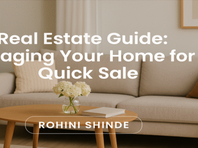 Real Estate Guide Staging Your Home for a Quick Sale