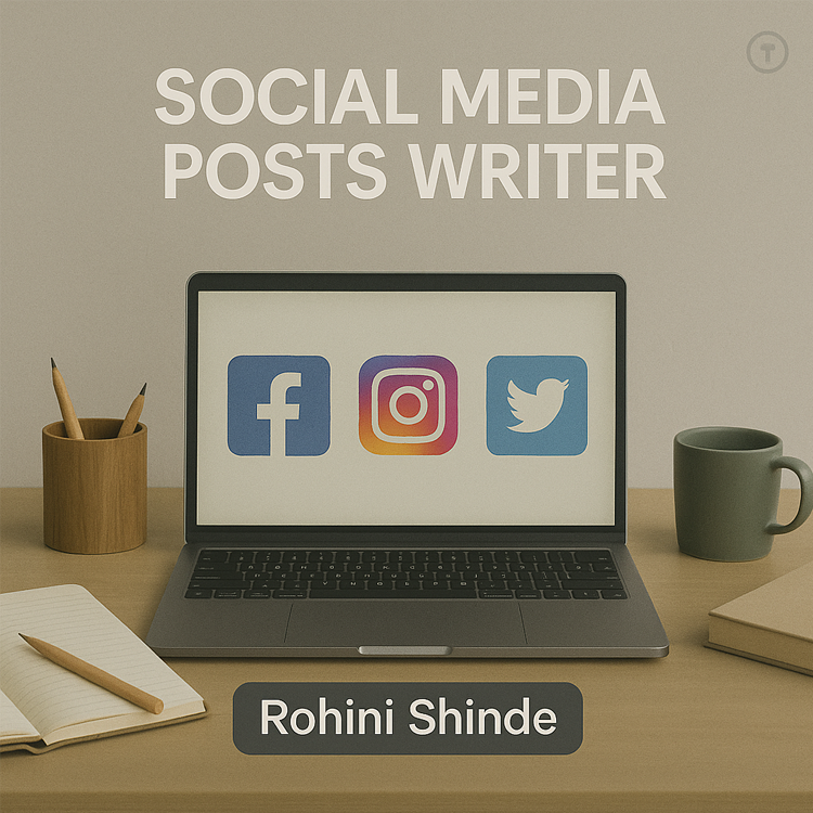 Social Media Posts Writer Social Media Posts Writer